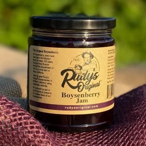 Original Boysenberry Jam 10.5 oz (298g) Rudy’s Original®