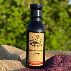 Boysenberry Syrup 12 fl oz (355 ml) Rudy’s Original®